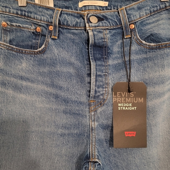 NWT Levi's Wedgie straight leg jeans sz 32 - Picture 6 of 16